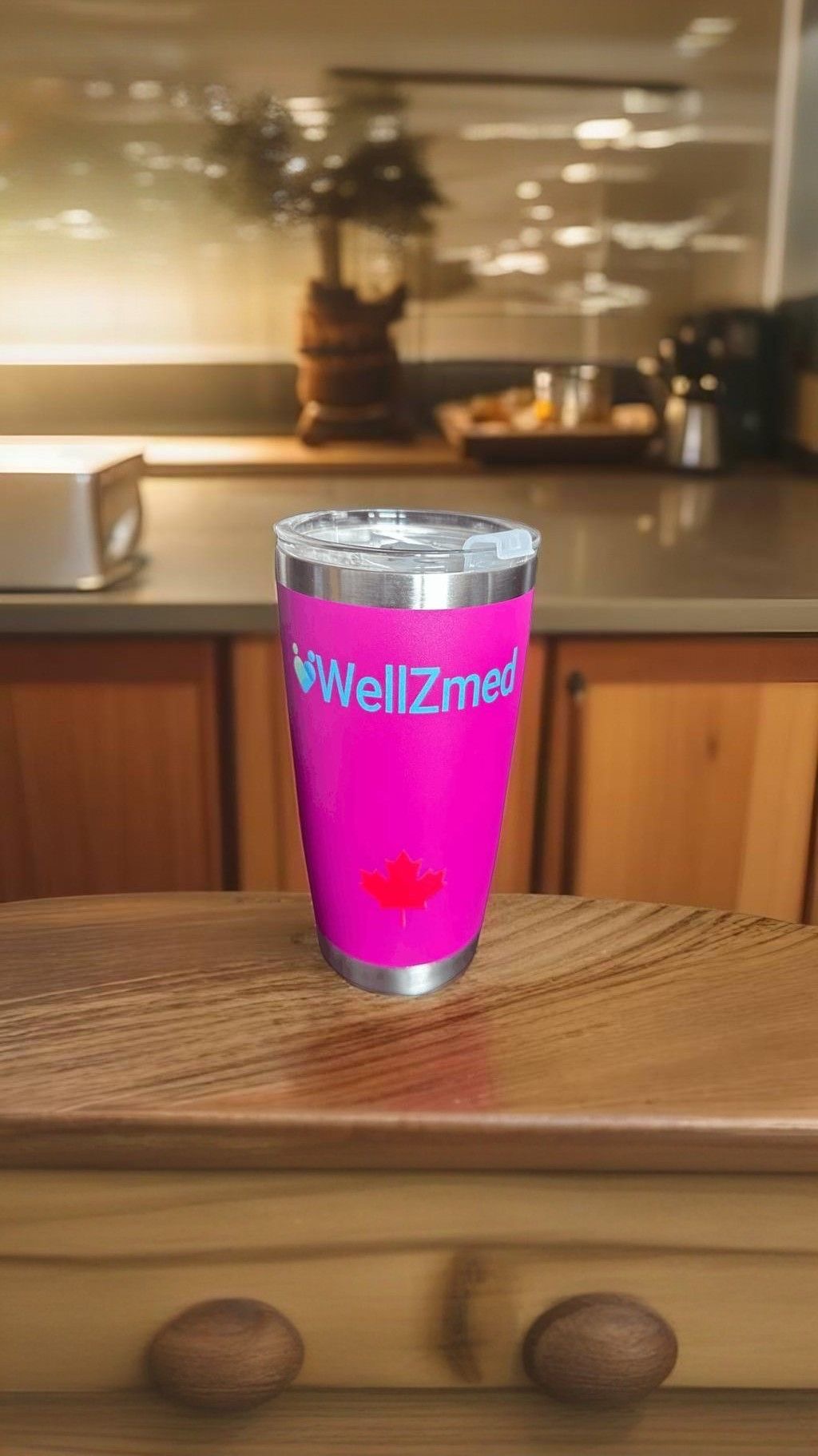 Knee Pain Physiotherapy Coffee Mug (Pink) - Image 3
