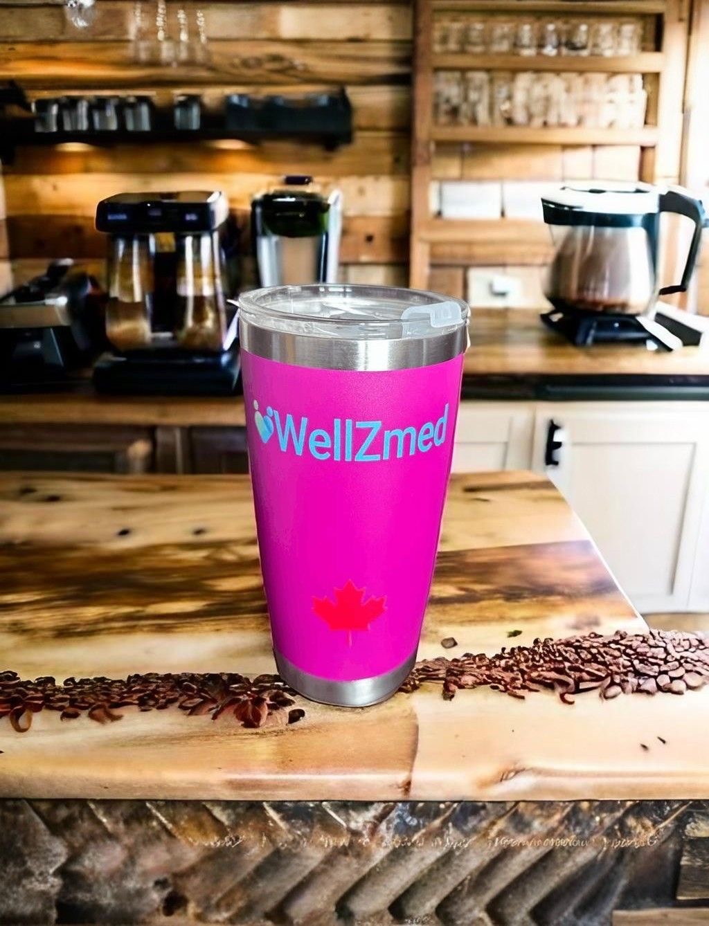 Knee Pain Physiotherapy Coffee Mug (Pink) - Image 4
