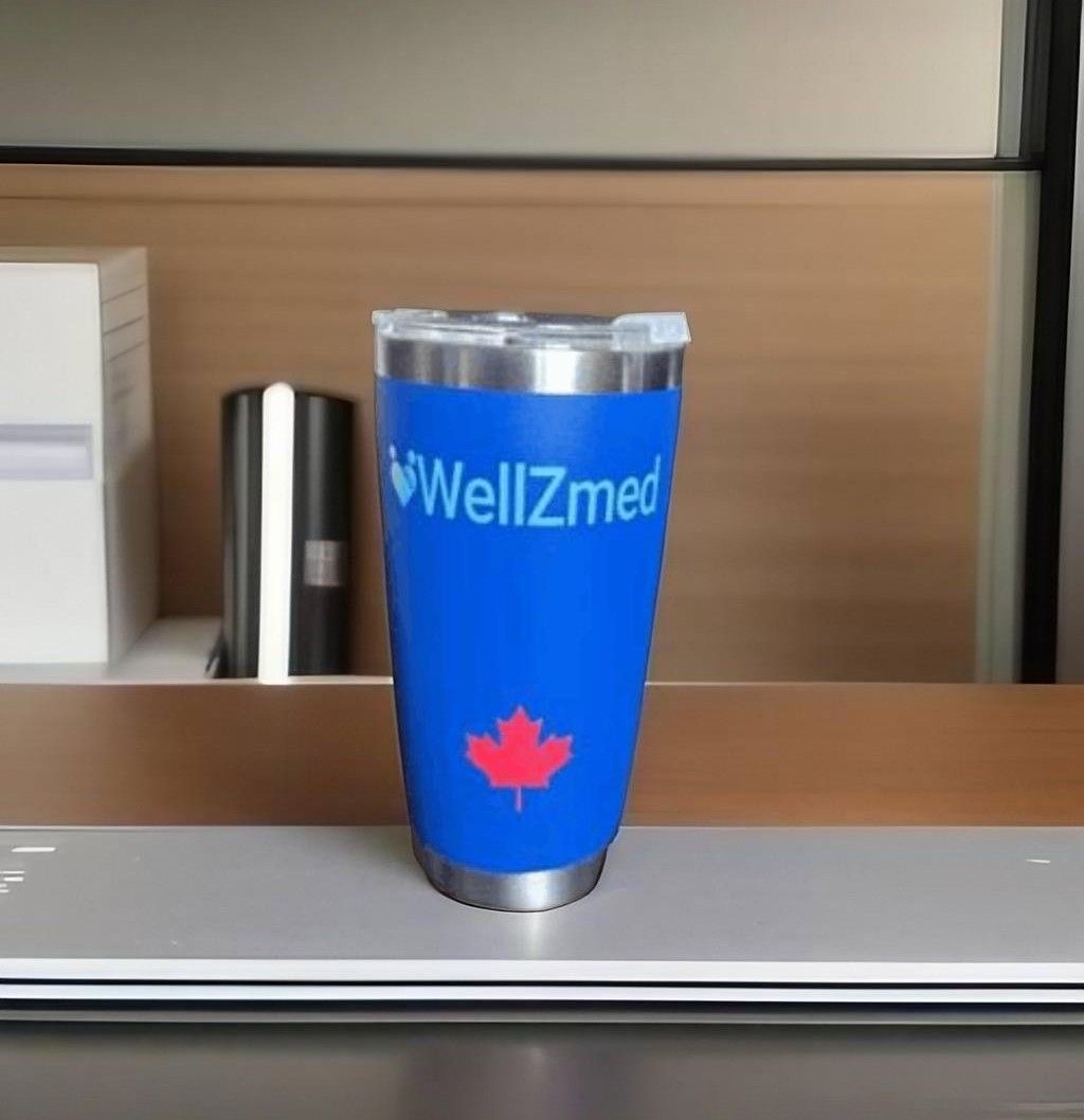 Knee Pain Physiotherapy Coffee Mug (Blue)