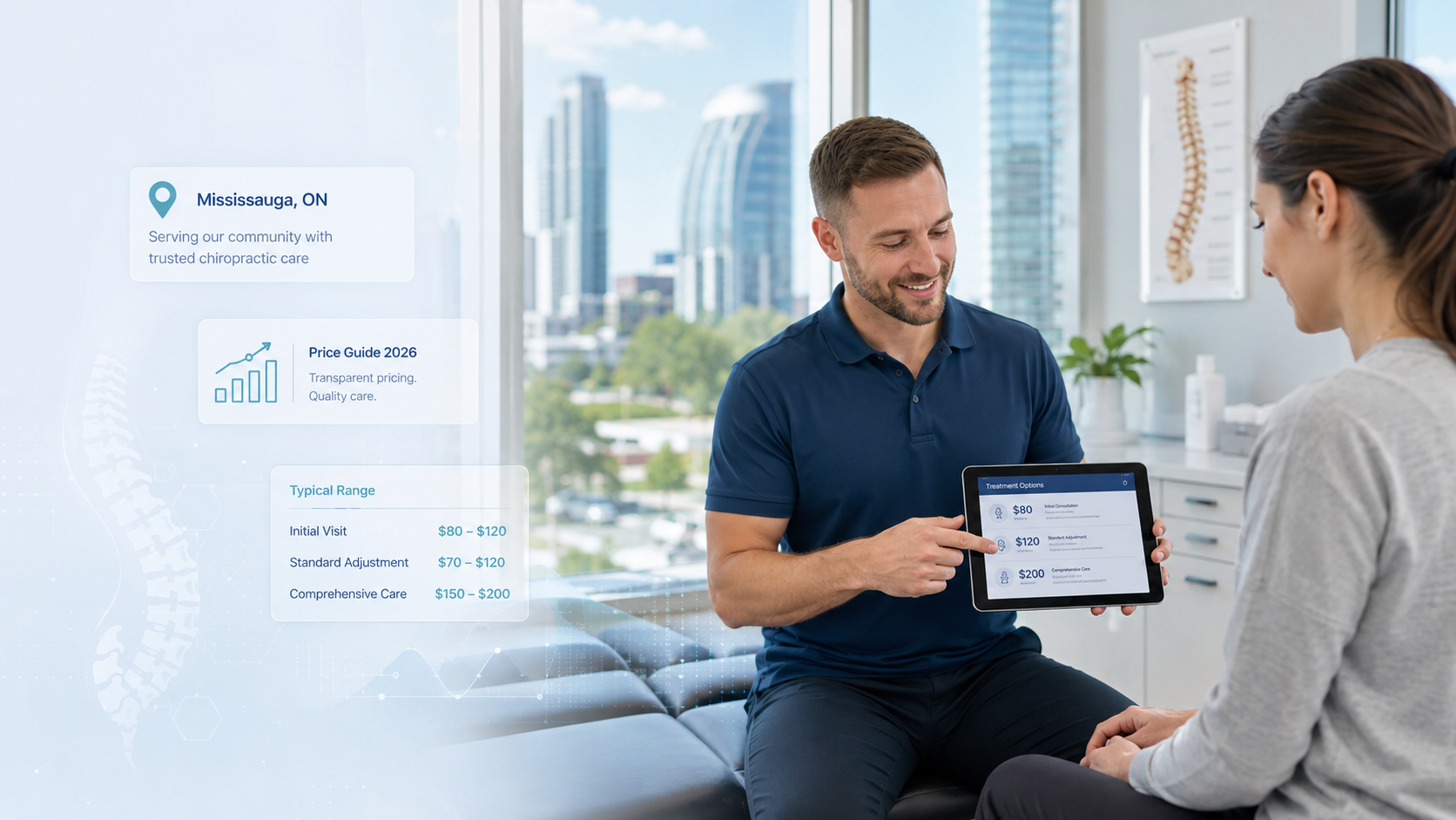 How Much Does a Chiropractor Cost in Mississauga?